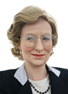 Mrs Housekeeper Old Lady Costume Wig  (Mrs Doubtfire Style)
