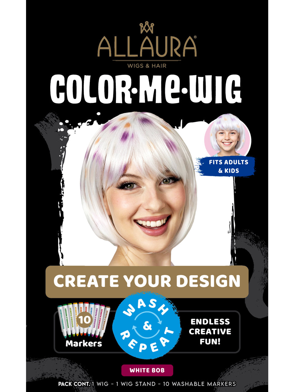 Color Me Wig - Bob White