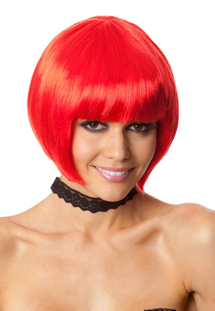 Red Bob Wig