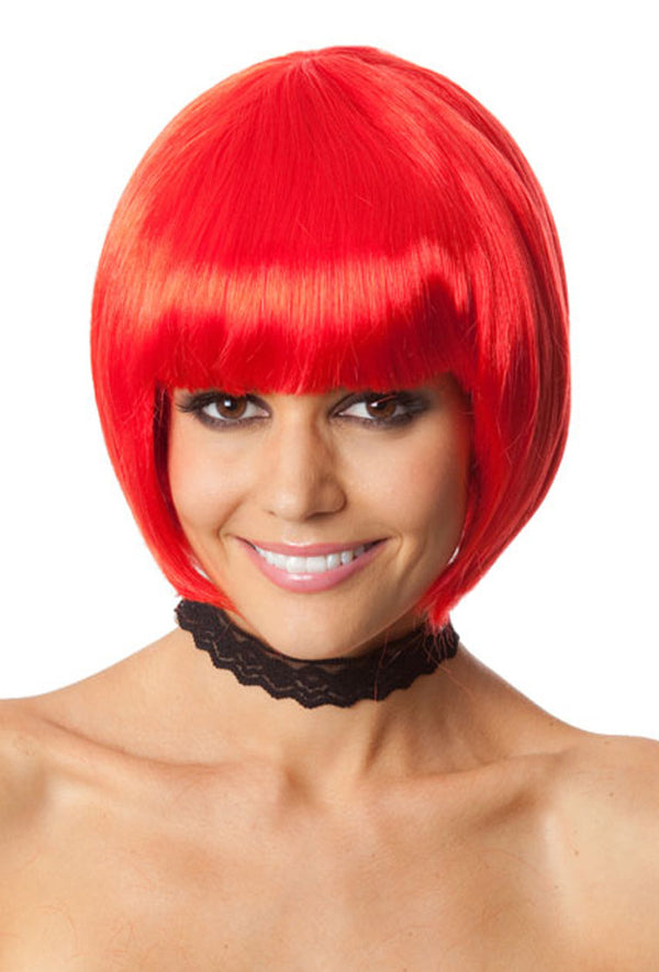 Red Bob Wig