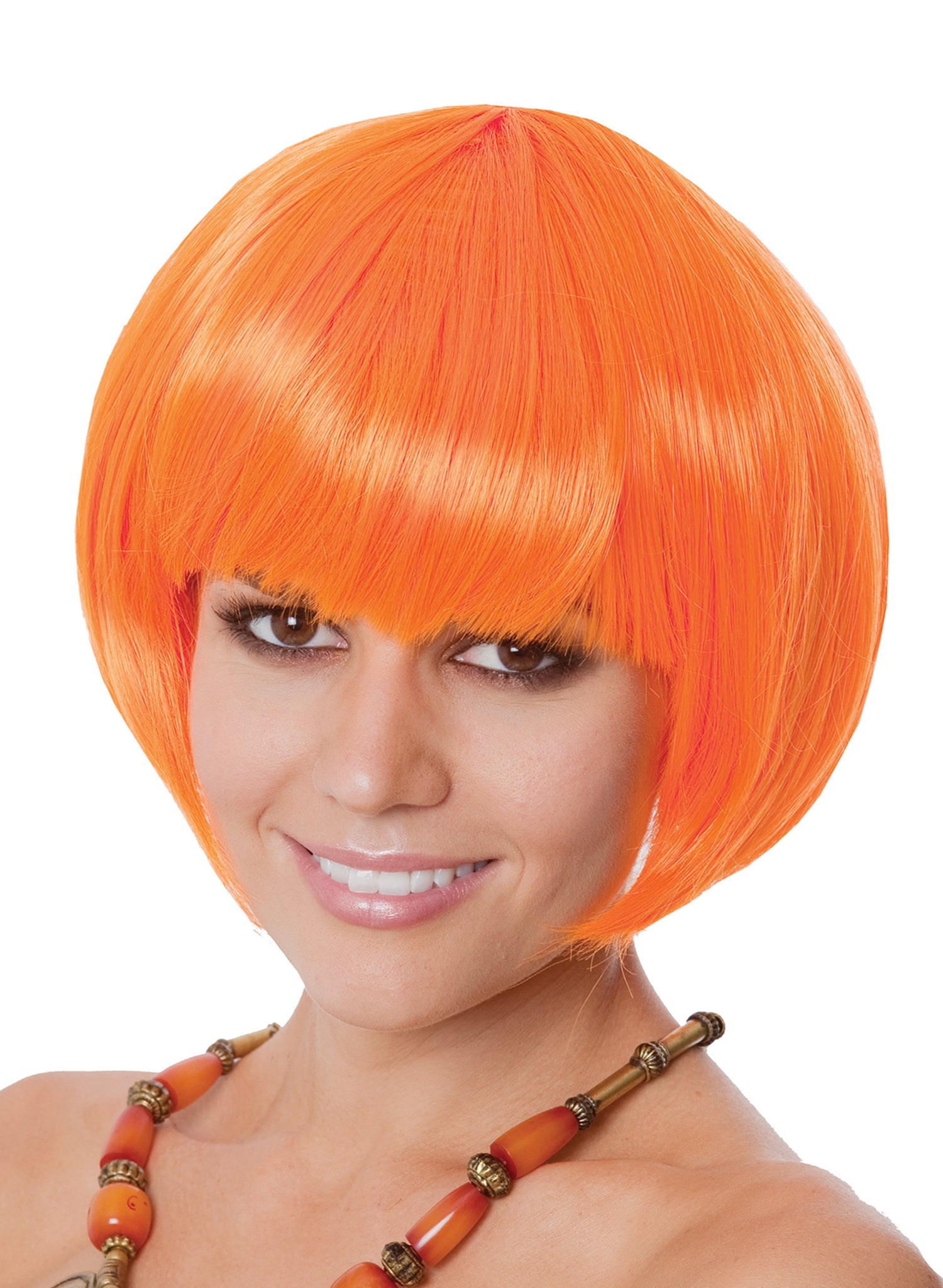 Orange Bob Wig