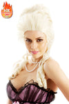 Marie Antoinette Victorian Renaissance (Blonde) Costume Wig (High Quality Fibre)