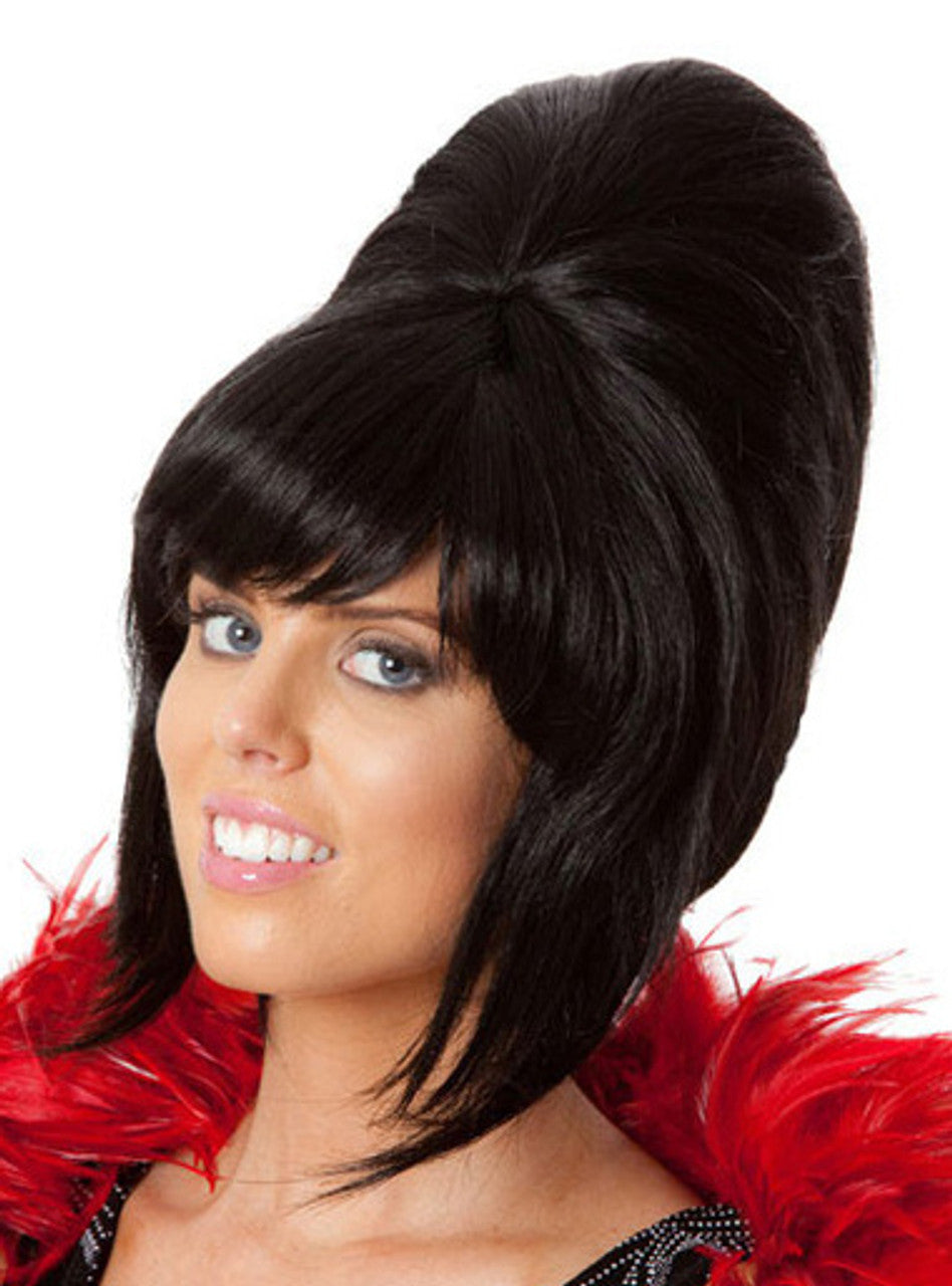 Beehive 1960's (Black) Priscilla Costume Wig