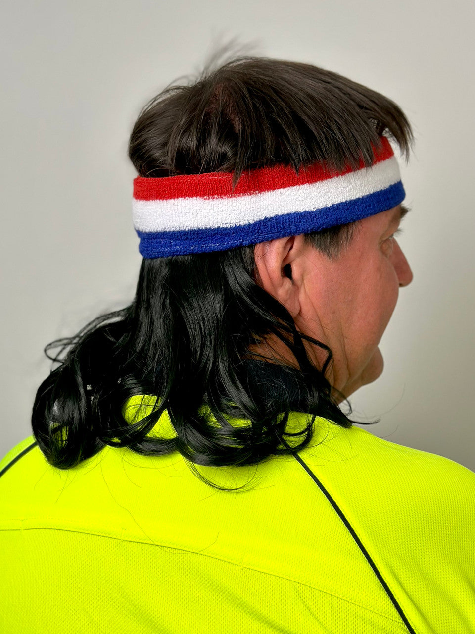 Magic Mullet Headband - Black Trevor The Tease