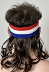 Magic Mullet Headband - Brown Bazza The Razzler