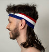 Magic Mullet Headband - Brown Bazza The Razzler