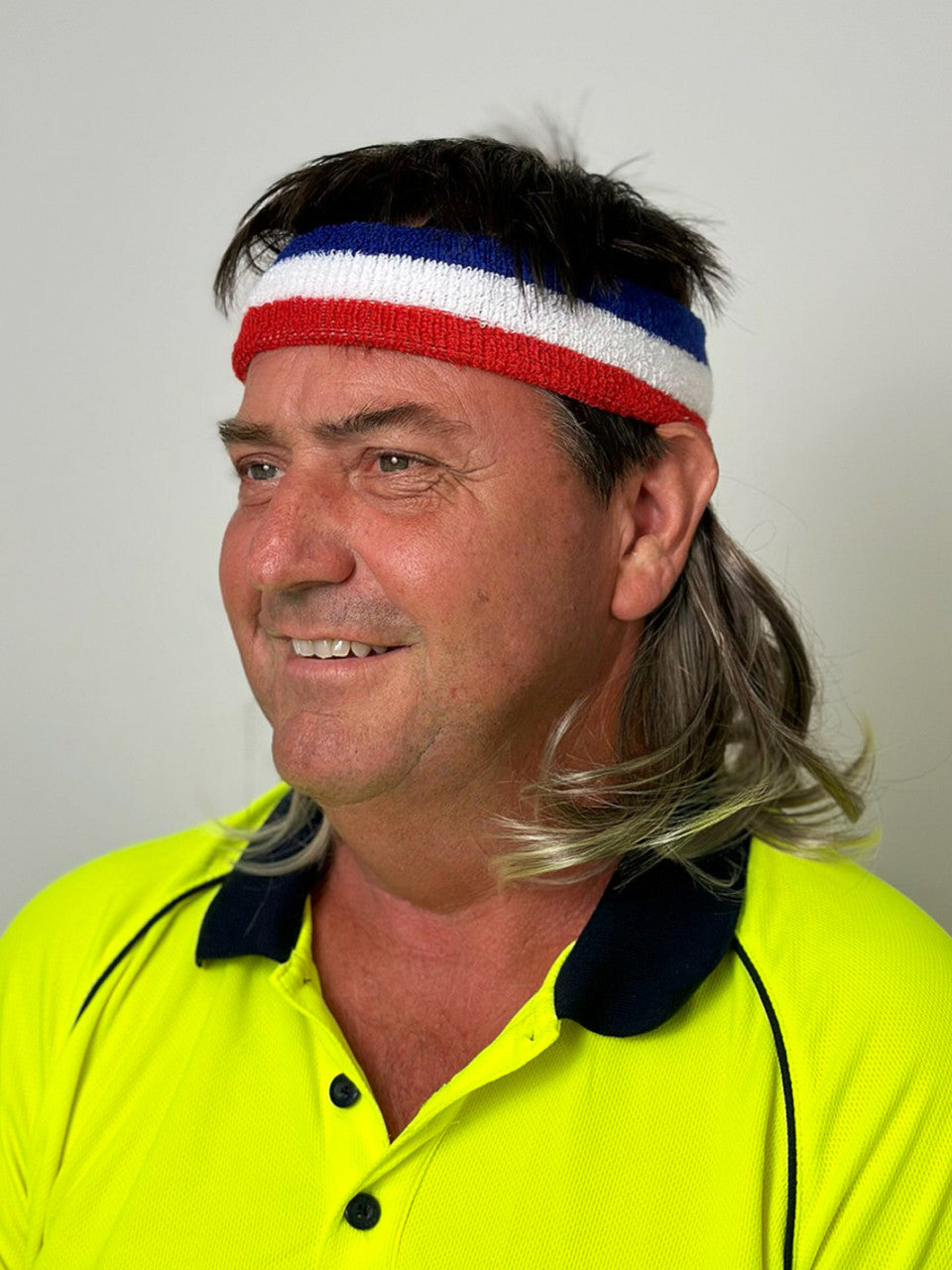 Magic Mullet Headband - Two Tone Blonde Brown - Bryce O Matey