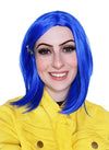 Blue Bob Coraline Wig for Women