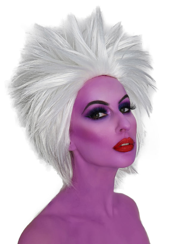 Sea Witch Wig – Realistic White Hair