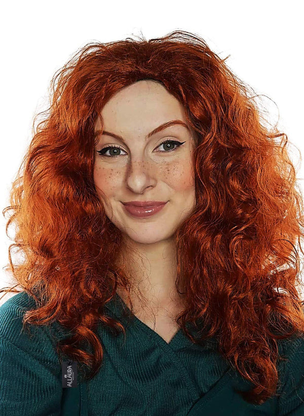 Red Curly Wig Long Hair Wigs For Women