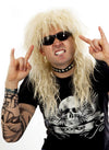 80s Rocker Wig Blonde Rockstar Men Costume Wig