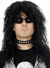 80s Rocker Wig Black Mullet Rockstar Wig