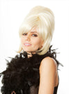 Beehive 1960's (Blonde) (Ab Fab Patsy Stone) Costume Wig (High Quality Fibre)