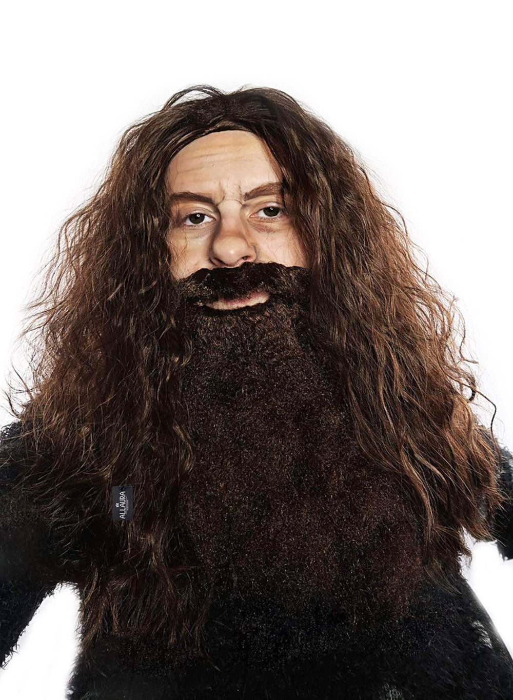 Wizard/Viking Brown Wig and Beard Set