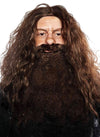 Wizard/Viking Brown Wig and Beard Set